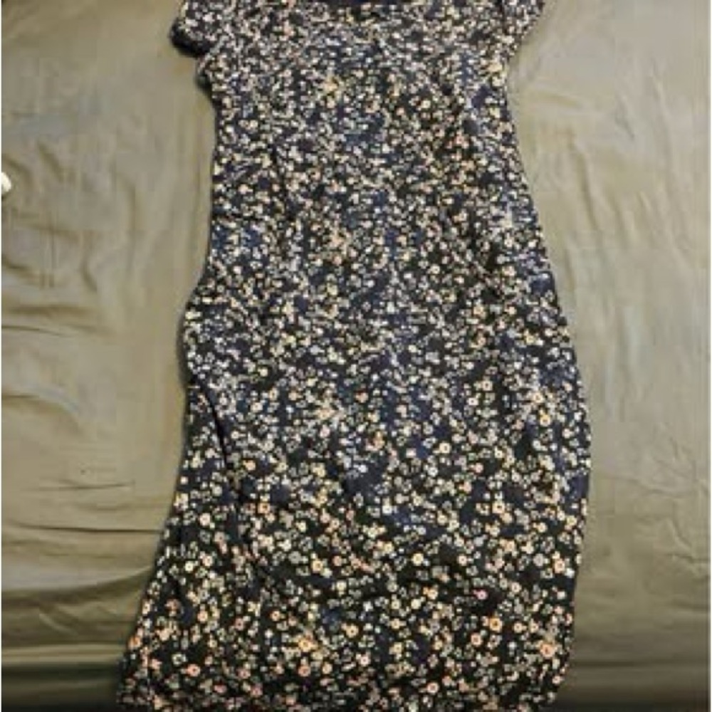 Maternity Floral Print Women's Dress